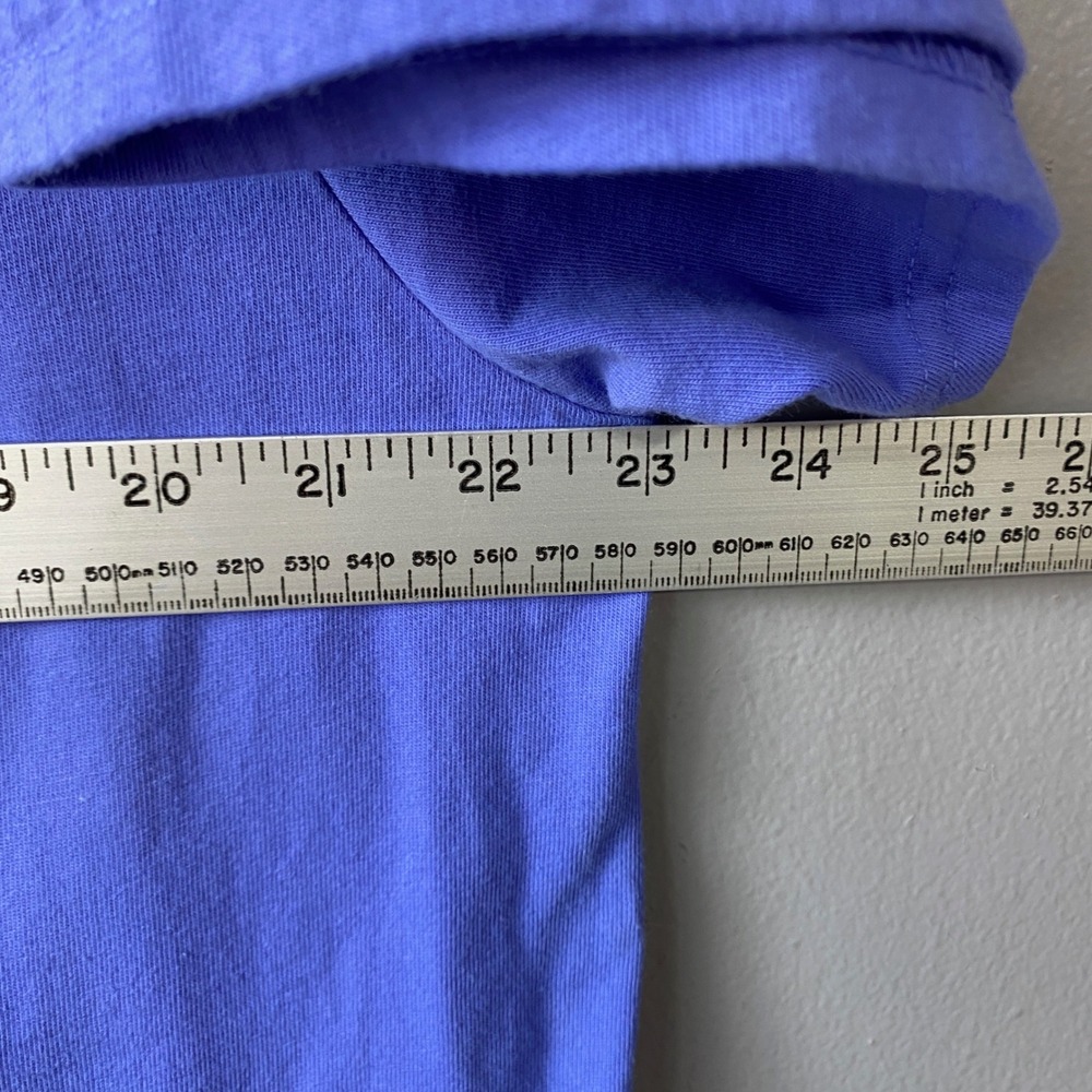 Fresh Produce Womens XL Periwinkle Purple Cotton T-Shirt Dress Made in USA NWT - Picture 8 of 10
